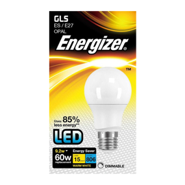 E27 LED Dæmpbar standardpære 9,2w 806lumen (60w)